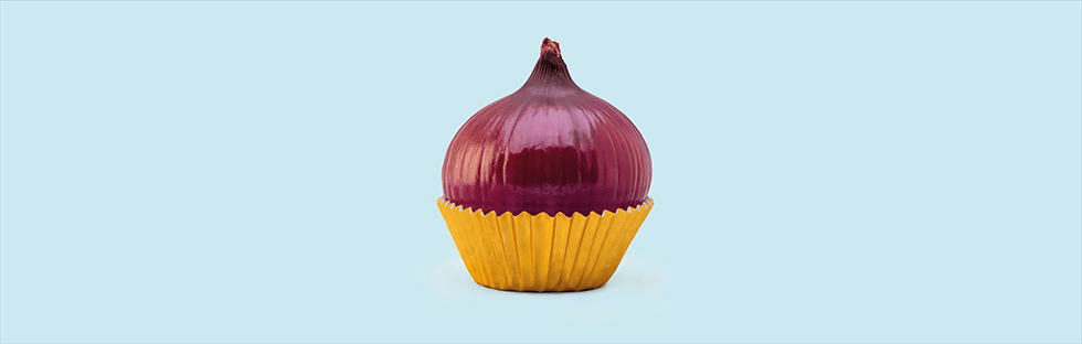 Onion cupcake